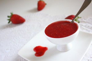 nước sốt dâu tây